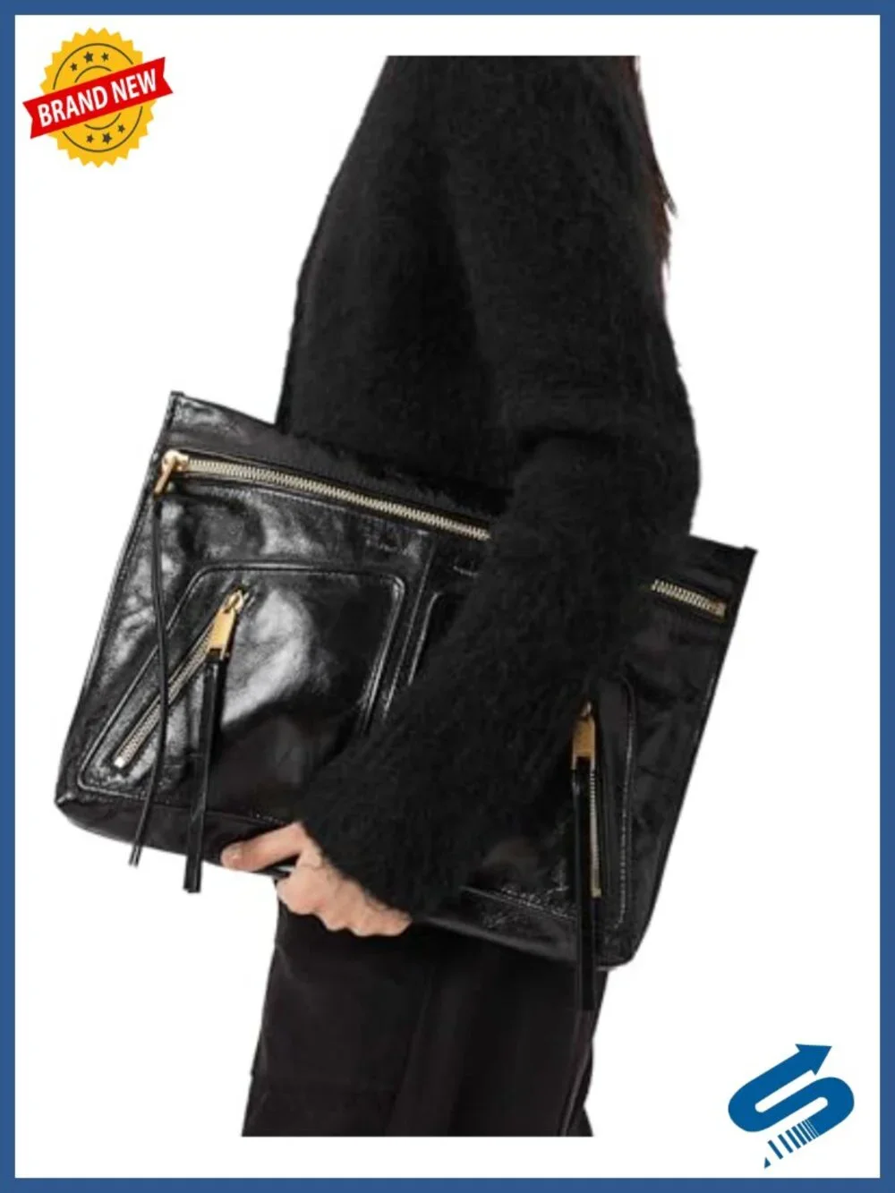 Leather Pouch Wallet for Women Compact Coin Purse